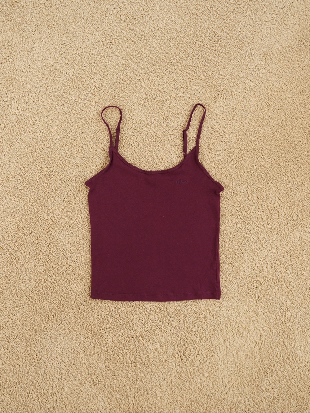 Victoria's Secret Wine Spaghetti-Strap Camisole